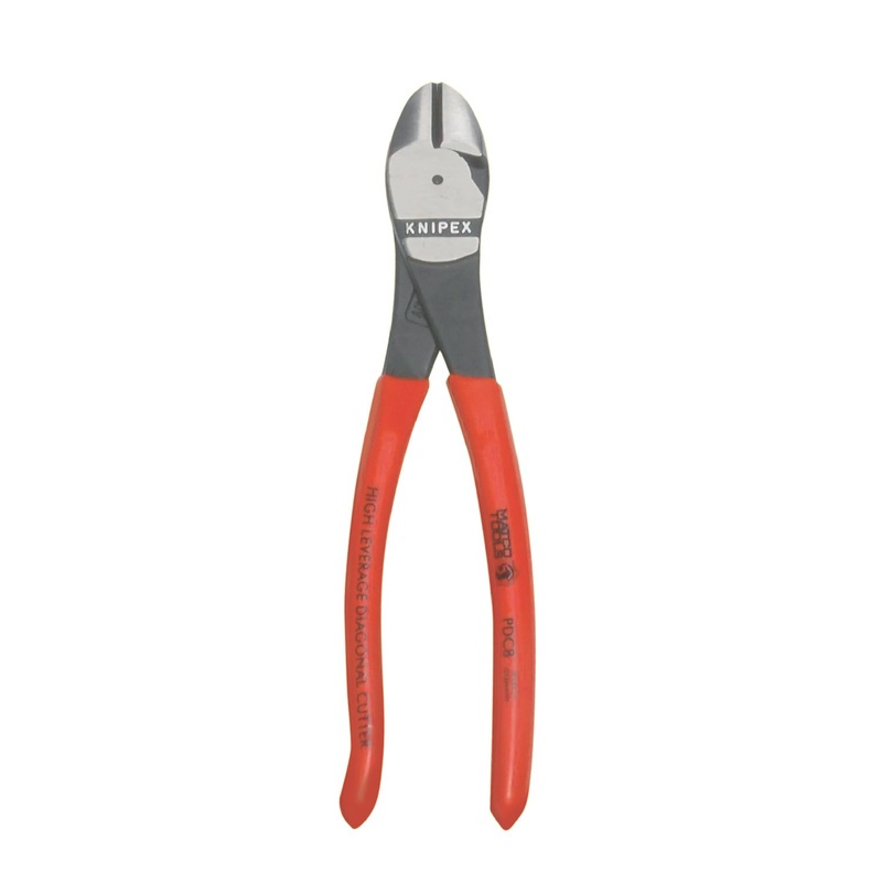 KNIPEX 8" HIGH LEVERAGE DIAGONAL CUTTER