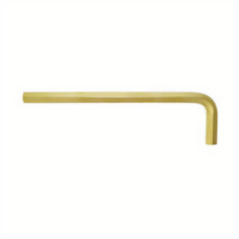 Bondhus 39176 Hex Key, L-Handle Handle, Protanium High Torque Steel, GoldGuard/Real 14 Karat Gold