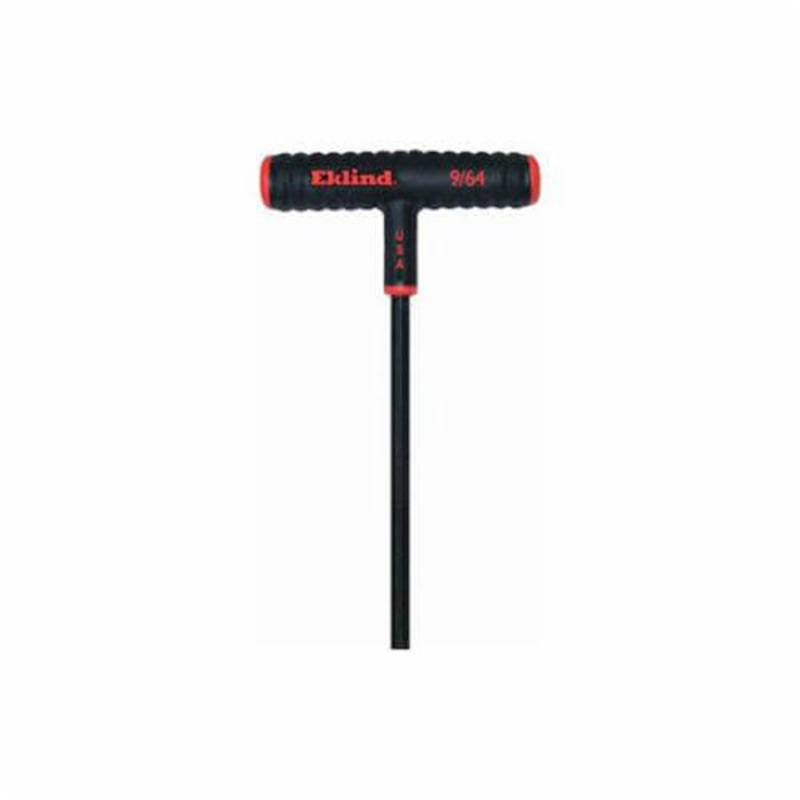 Eklind 61912 Power-T Hex Key, Hex Drive, Slip-Resistant Grip/T-Handle Handle, Alloy Steel, Black Oxide