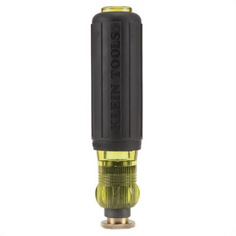 Klein 32619 Adjustable Length Screwdriver Handle, 5-3/8 in OAL, Cushion Grip Handle