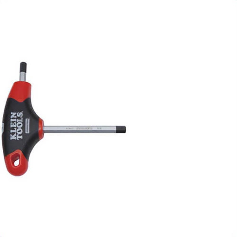 Klein JTH4E14 T-Handle Hex Keys, 5/16 in Hex, 4 in Arm Length, Imperial
