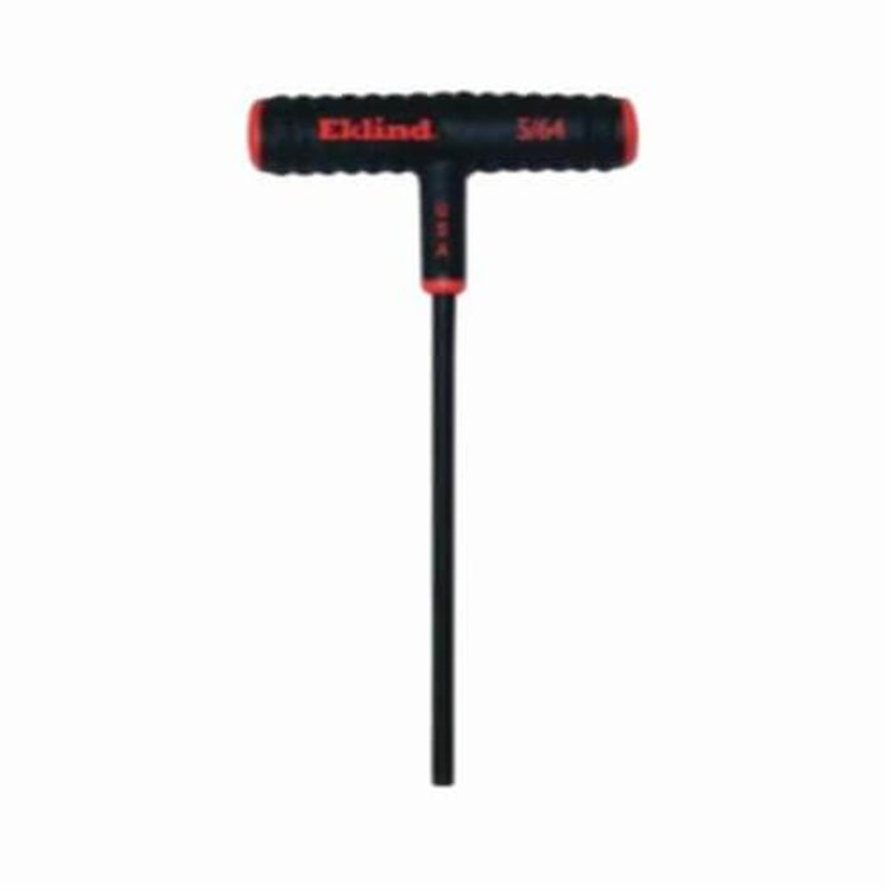 Eklind 61906 Power-T Hex Key, Hex Drive, Slip-Resistant Grip/T-Handle Handle, Alloy Steel, Black Oxide