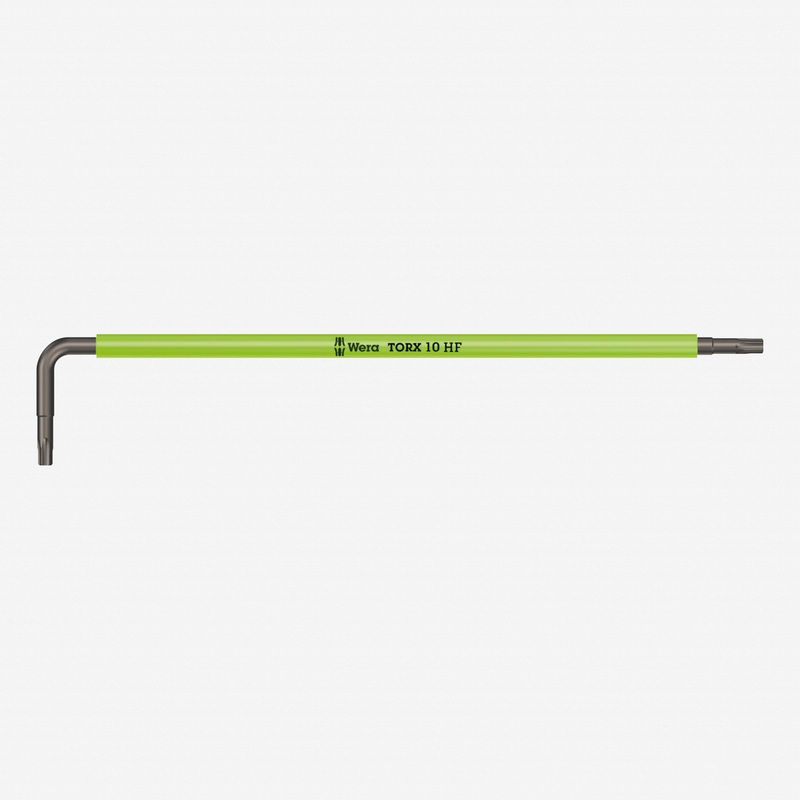 Wera 024473 Multicolor Torx L-key with Holding Function, T10 x 112mm (Bright Green)