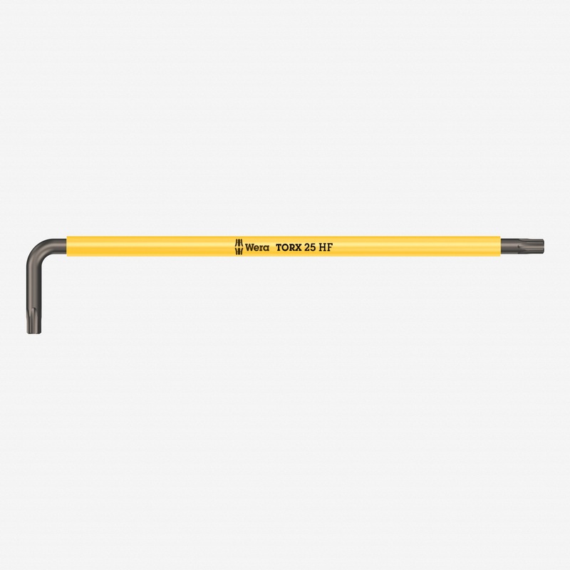 Wera 024476 Multicolor Torx L-key with Holding Function, T25 x 154mm (Yellow)