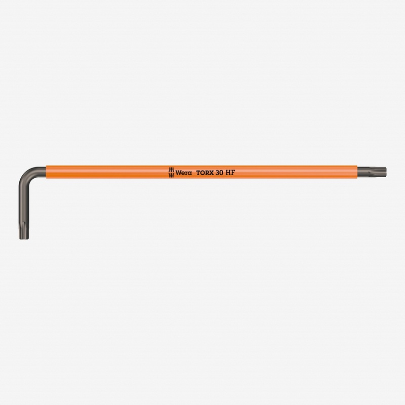 Wera 024478 Multicolor Torx L-key with Holding Function, T30 x 195mm (Bright Orange)