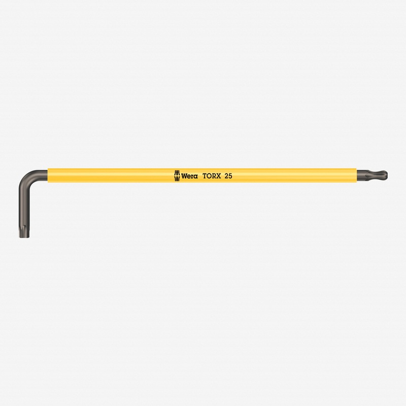 Wera 024486 Multicolor Torx Long L-key, T25 x 154mm (Yellow)