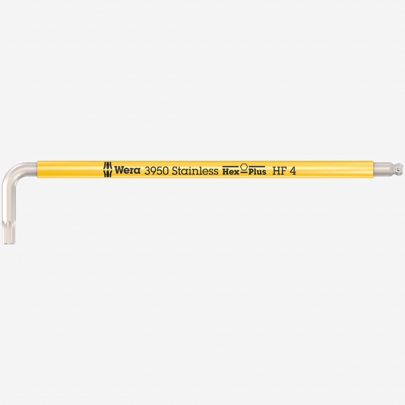 Wera 022694 SPKL Multicolor Stainless Metric Hex L-key with Holding Function, 4.0mm (Yellow)
