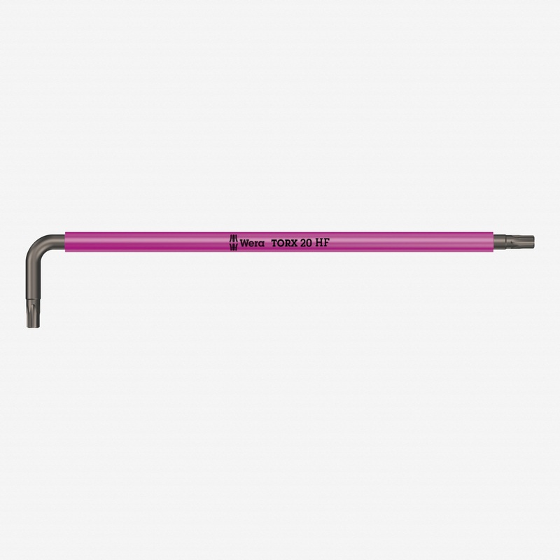 Wera 024475 Multicolor Torx L-key with Holding Function, T20 x 137mm (Pink)
