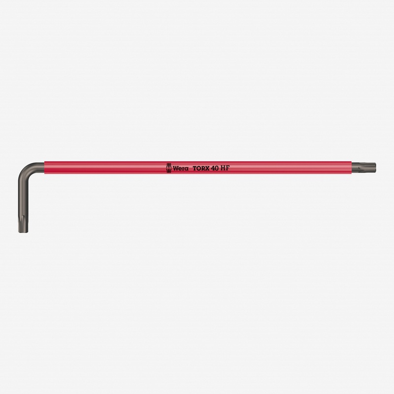 Wera 024479 Multicolor Torx L-key with Holding Function, T40 x 224mm (Red)