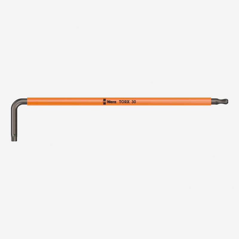 Wera 024488 Multicolor Torx Long L-key, T30 x 195mm (Bright Orange)