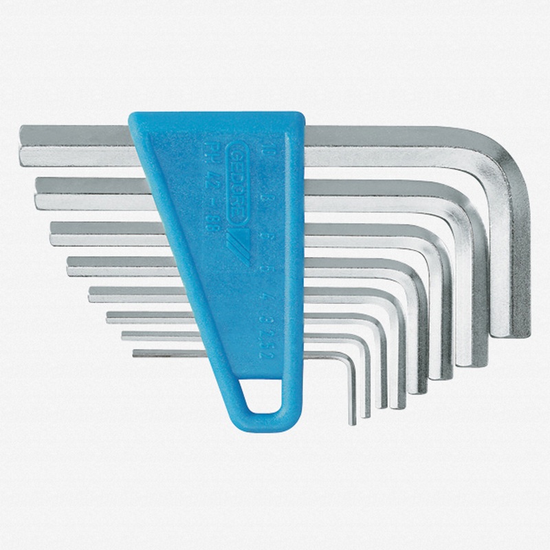 Gedore PH 42-88 Hexagon Allen key set 2-10 mm