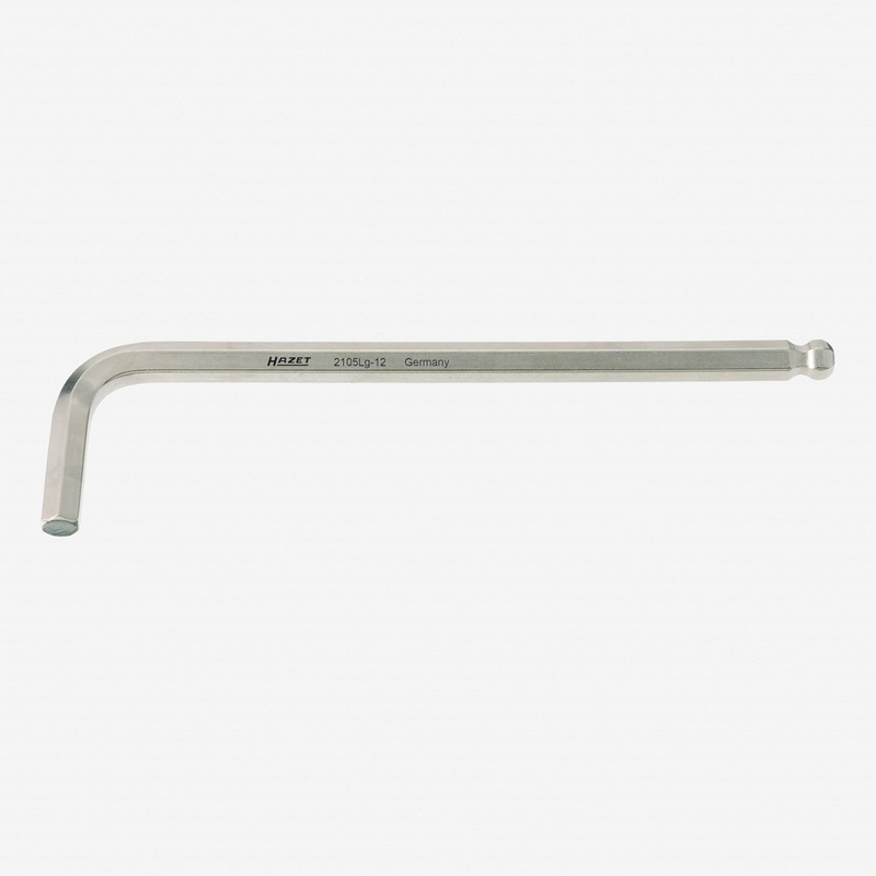 Hazet 2105LG-08 8mm Ball End Hex L-key Long