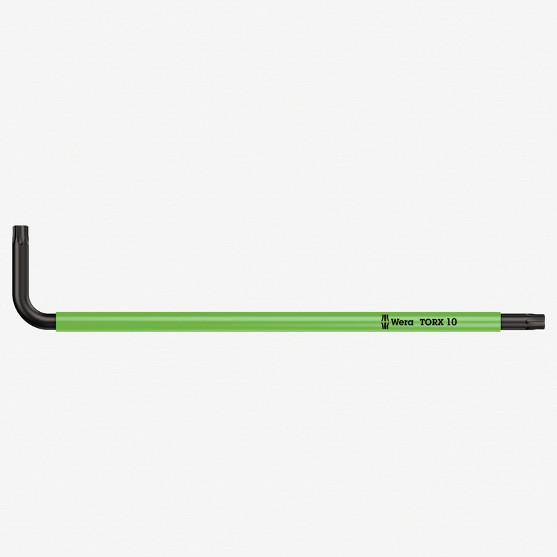 Wera 024352 T10 x 85mm Security Torx L-key (Light Green)