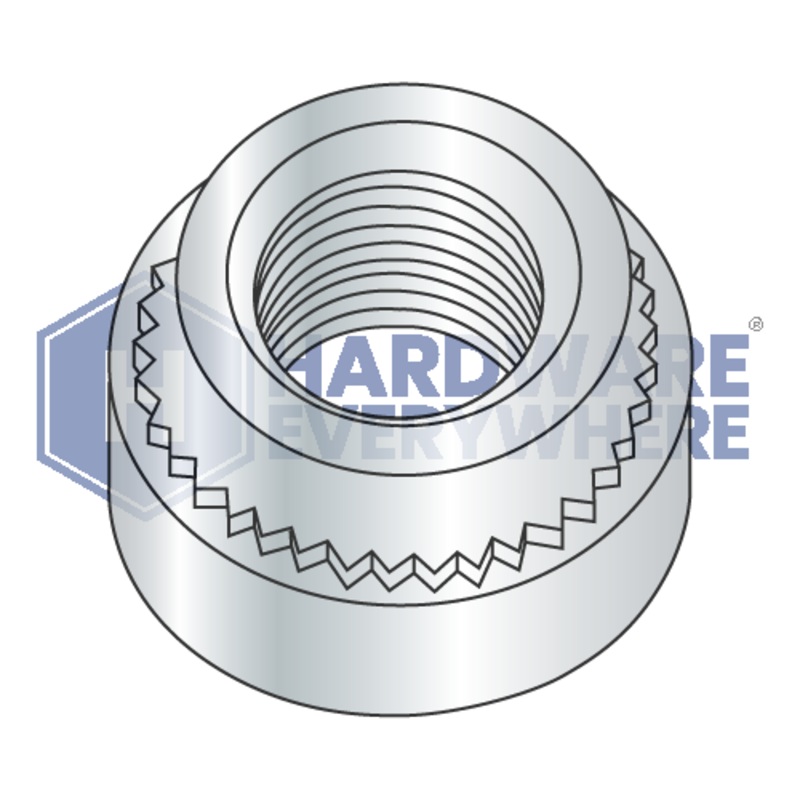 10-24-0 SELF CLINCHING NUTS / Steel / Zinc
