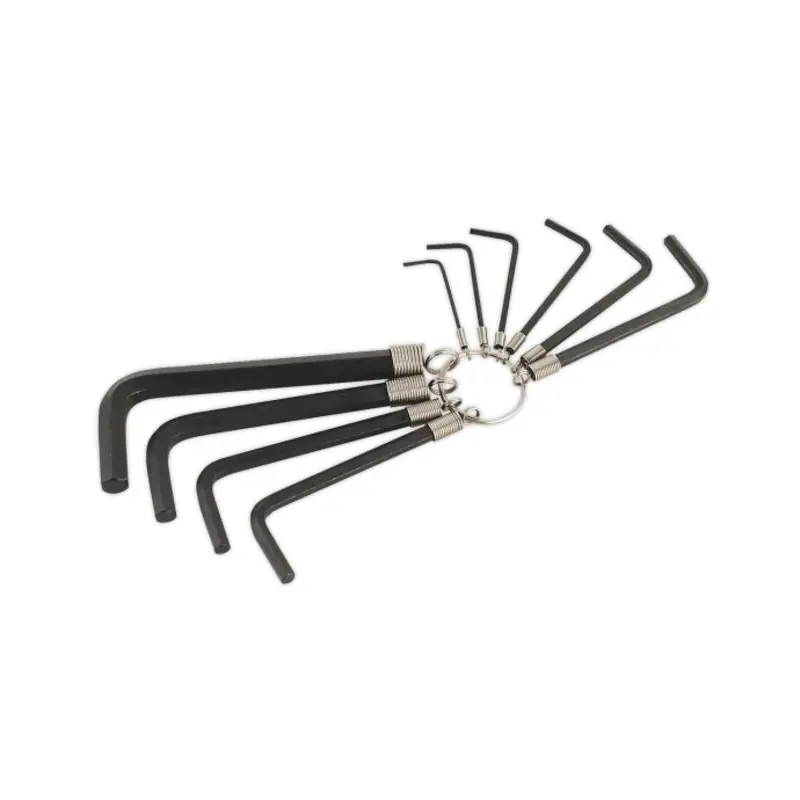 Sealey Hex Key Set on Ring 10pc Metric