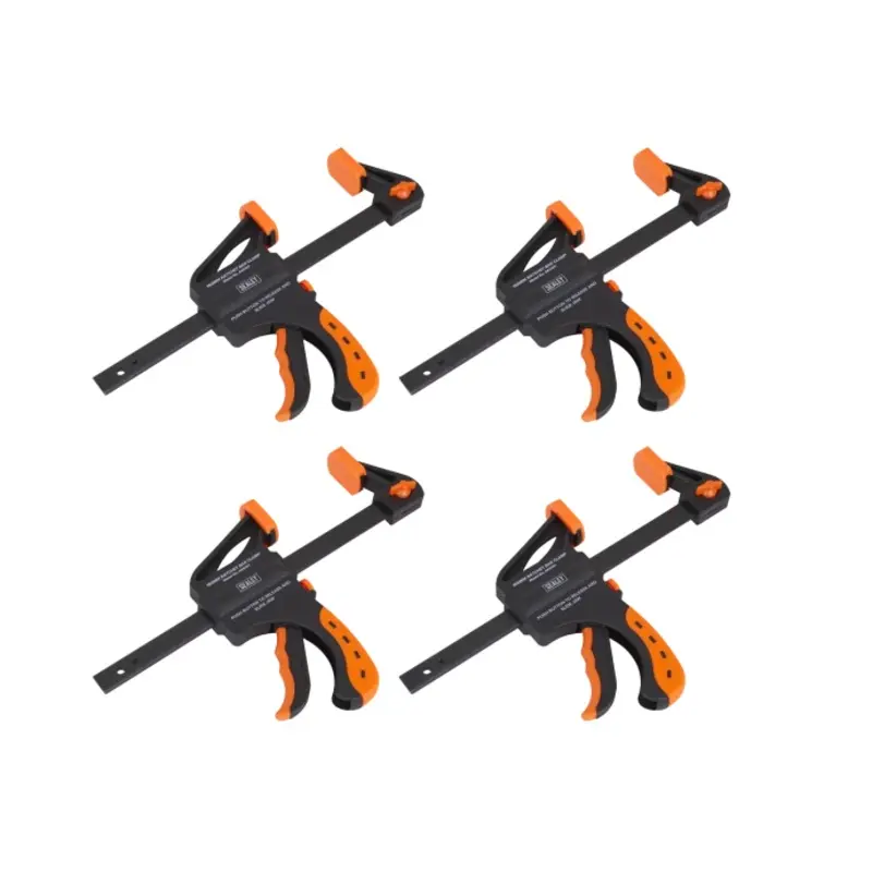 Sealey Ratchet Bar Clamp 150mm 4pc Set