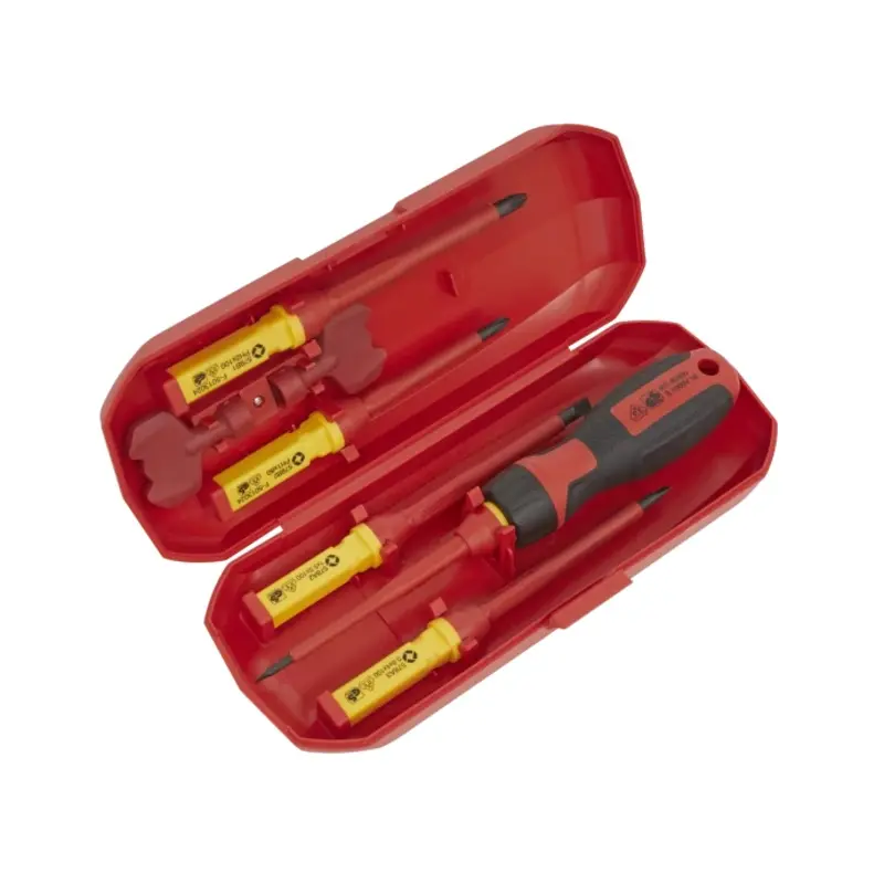 Sealey Screwdriver Set Interchangeable 8pc - VDE Approved