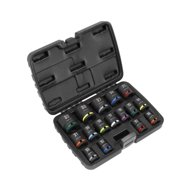 Sealey Impact Socket Set 16pc 1/2Sq Drive