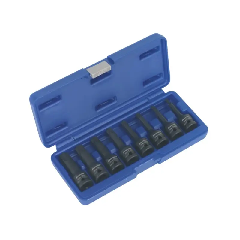 Sealey Impact TRX-Star* Socket Bit Set 8pc 1/2"Sq Drive