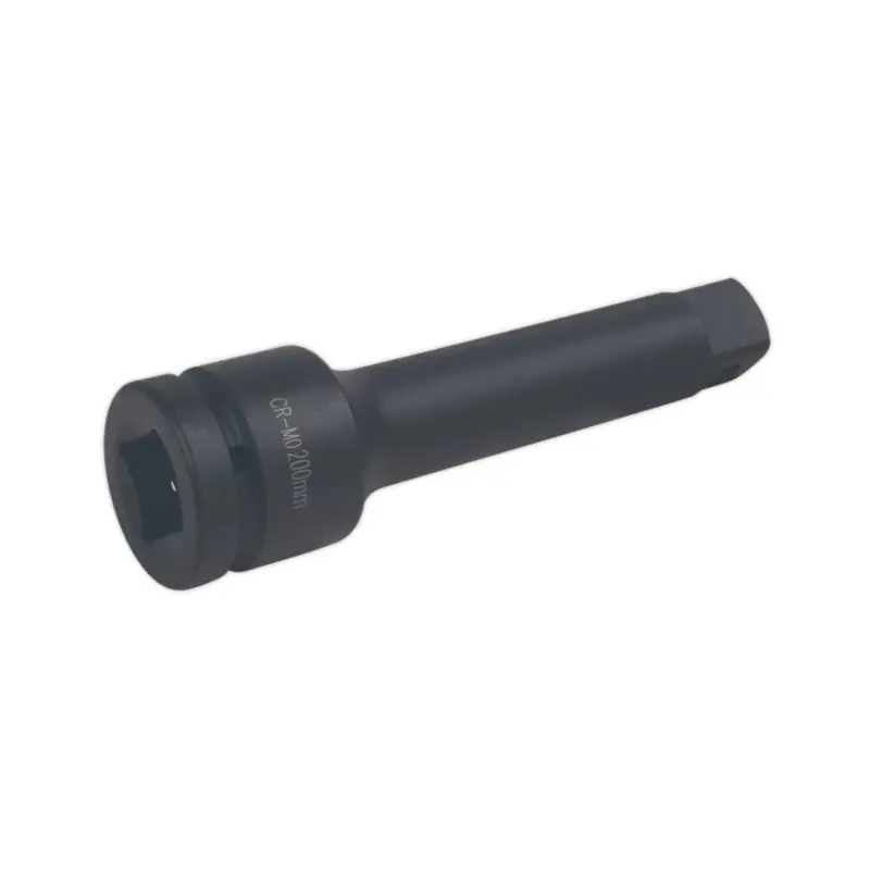 Sealey Impact Extension Bar 200mm 1"Sq Drive