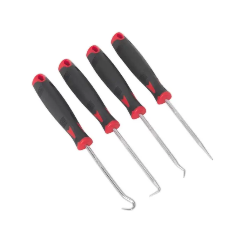 Sealey Miniature Hook & Pick Set 4pc