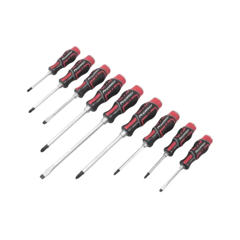 Sealey Hammer-Thru Screwdriver Set 9pc