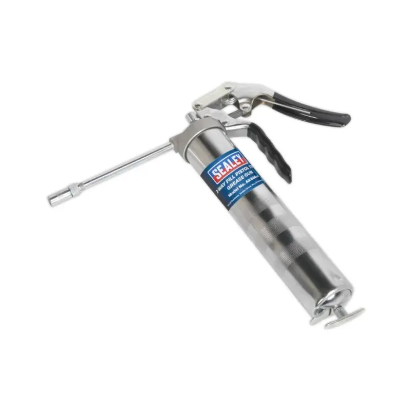 Sealey Pistol Type Grease Gun 3-Way Fill