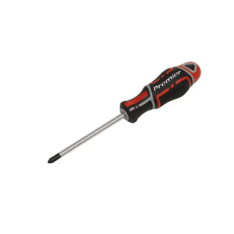 Sealey Screwdriver Pozi #2 x 100mm GripMAX