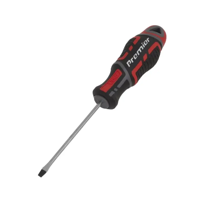 Sealey Screwdriver Slotted 3 x 75mm GripMAX