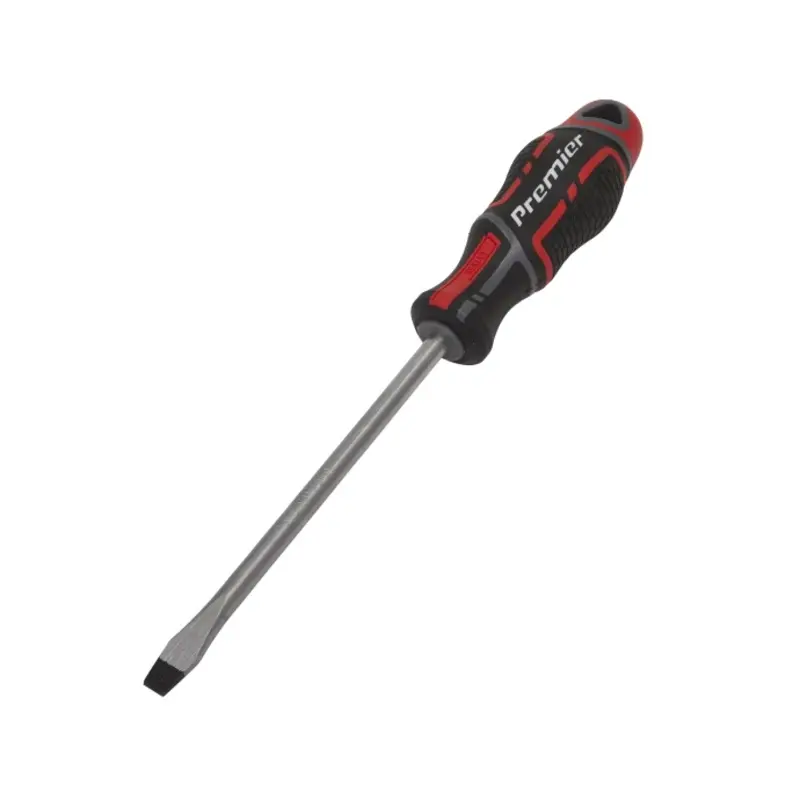 Sealey Screwdriver Slotted 8 x 150mm GripMAX