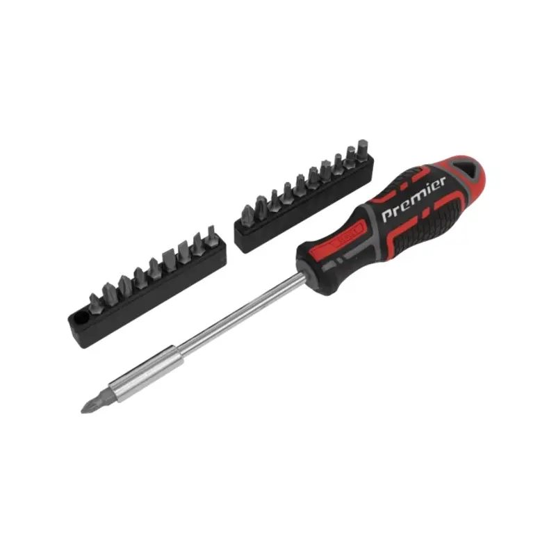 Sealey Screwdriver & Bit Set 21pc GripMAX