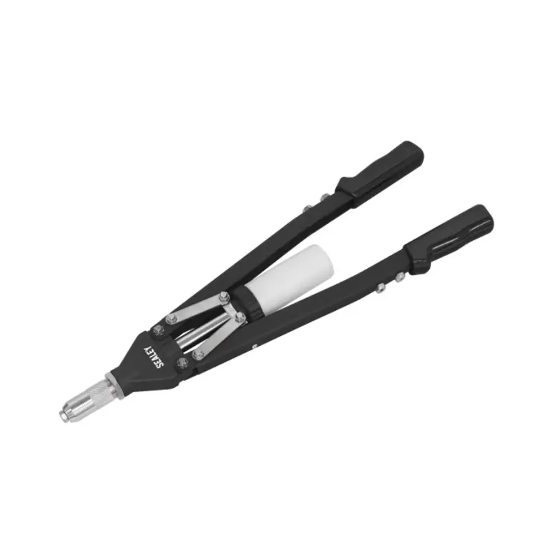 Sealey Long-Arm Riveter with Collection Bowl Heavy-Duty