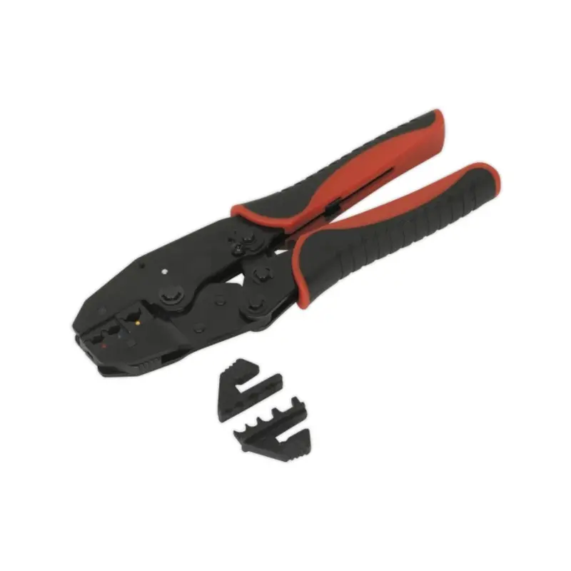 Sealey Ratchet Crimping Tool Interchangeable Jaws