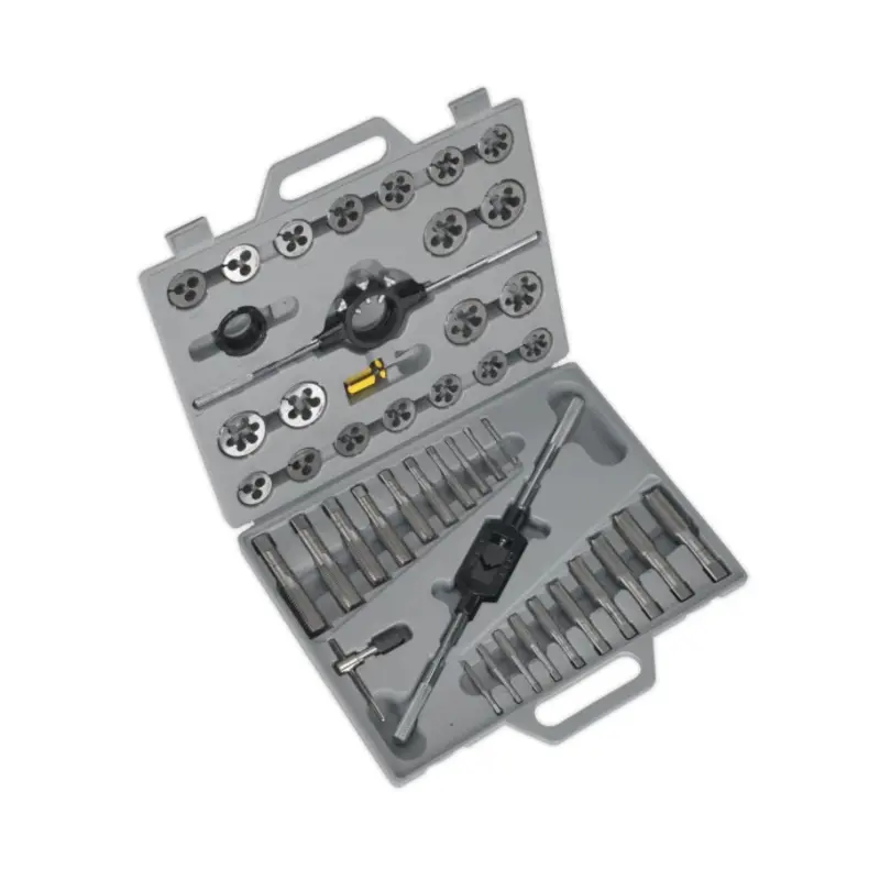Sealey Tap & Die Set 45pc Split Dies Metric