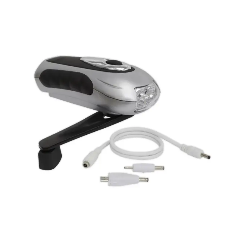 Sealey Wind-Up Torch 3 LED Rechargeable