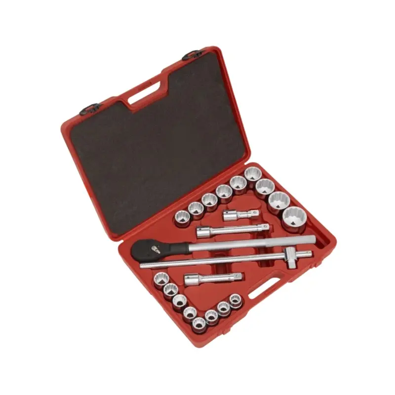 Sealey Socket Set 22pc 3/4"Sq Drive 12-point WallDrive Metric