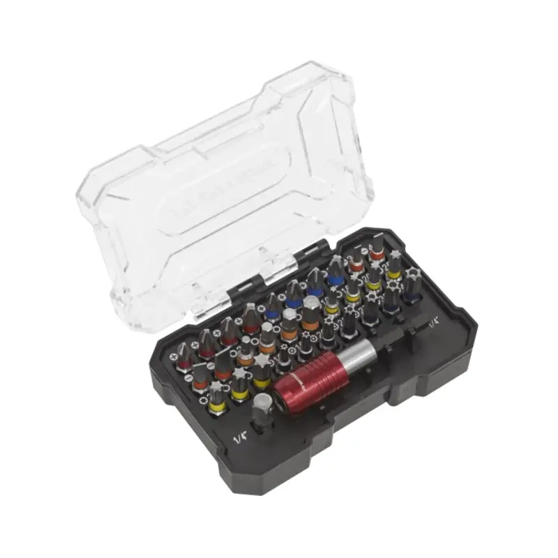 Sealey Colour-Coded Bit Set 32pc