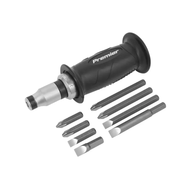 Sealey Impact Driver Set 10pc Protection Grip