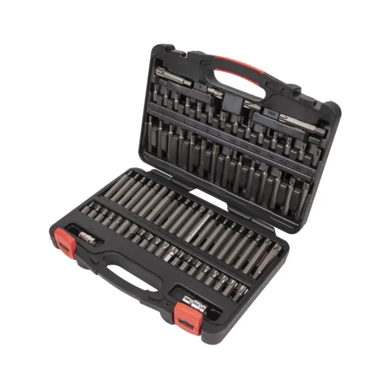 Sealey TRX-Star*/Security TRX-Star*/Hex/Ribe/Spline Bit Set 74pc 3/8" & 1/2"Sq Drive