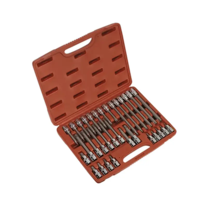 Sealey TRX-Star* Socket Bit Set 32pc 1/2"Sq Drive