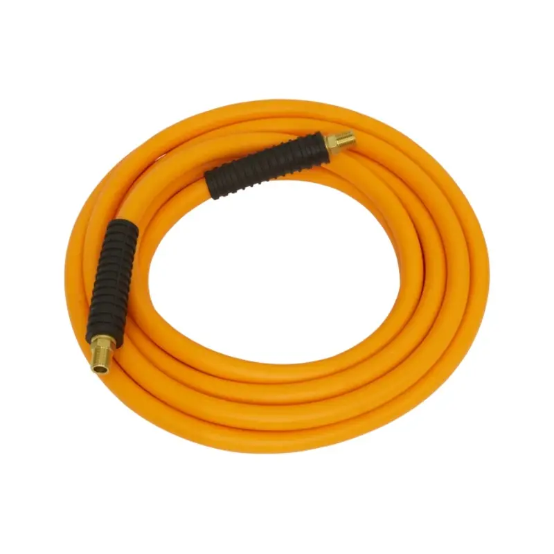 Sealey Air Hose 15m x 10mm Hybrid High-Visibility with 1/4"BSP Unions