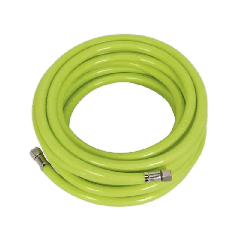 Sealey Air Hose High-Visibility 10m x 8mm with 1/4"BSP Unions