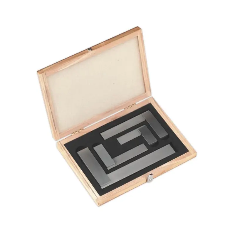 Sealey Precision Steel Square Set 4pc