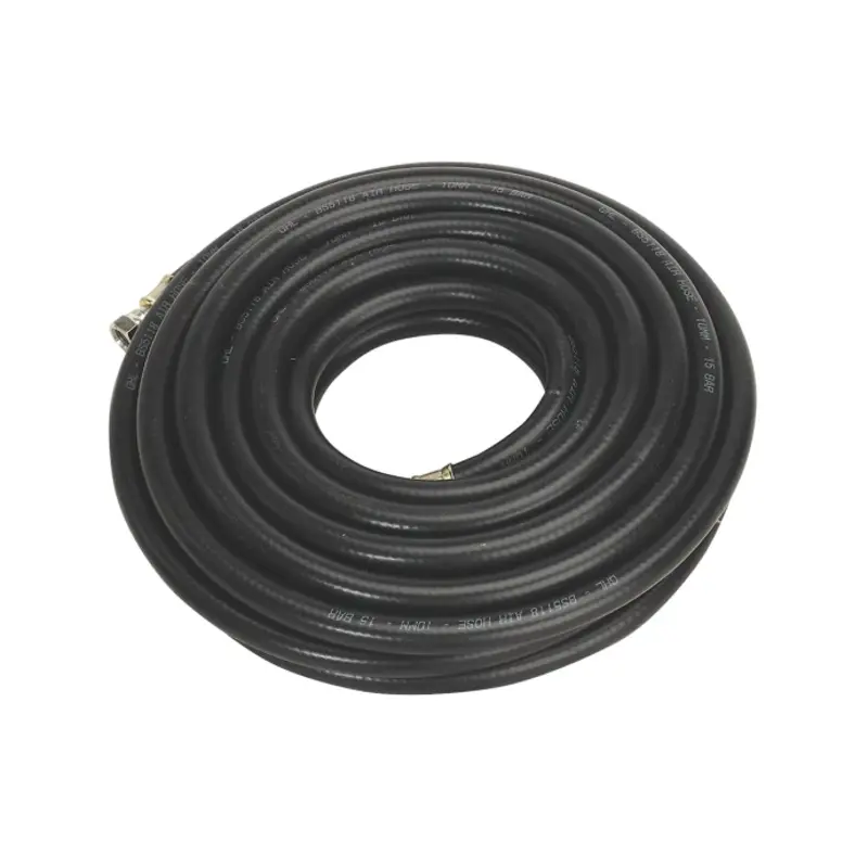 Sealey Air Hose 10m x 10mm with 1/4"BSP Unions Heavy-Duty