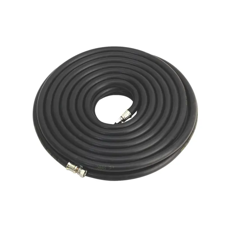 Sealey Air Hose 15m x 10mm with 1/4"BSP Unions Heavy-Duty