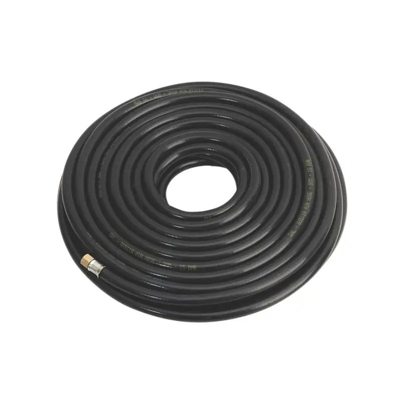 Sealey Air Hose 20m x 8mm with 1/4"BSP Unions Heavy-Duty