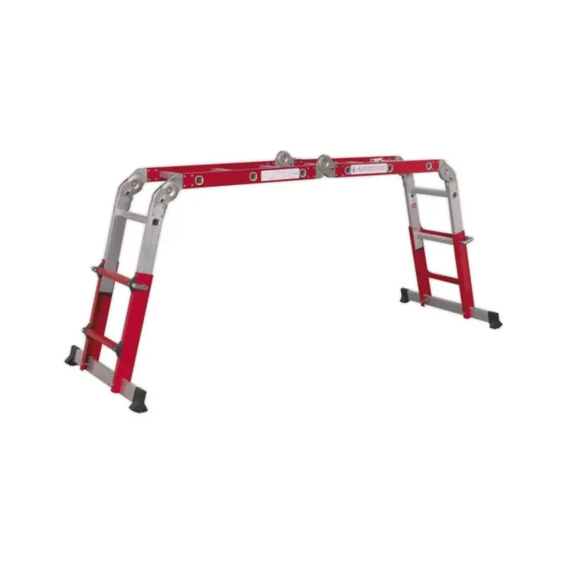 Sealey Aluminium Multipurpose Ladder EN 131 Adjustable Height