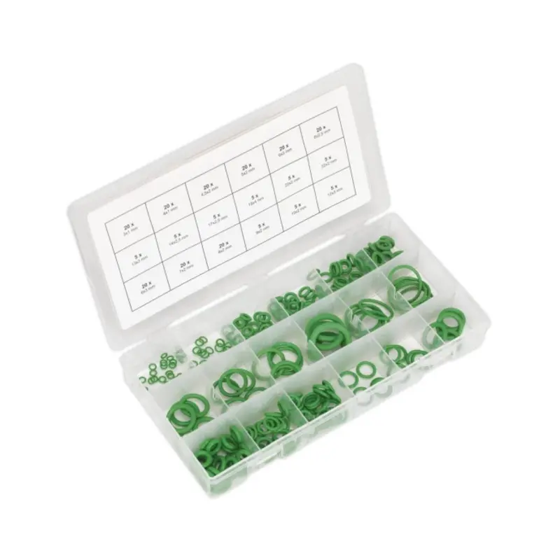 Sealey Air Conditioning Rubber O-Ring Assortment 225pc - Metric