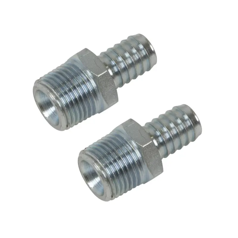 Sealey Screwed Tailpiece Male 1/2"BSPT - 1/2" Hose - Pack of 2