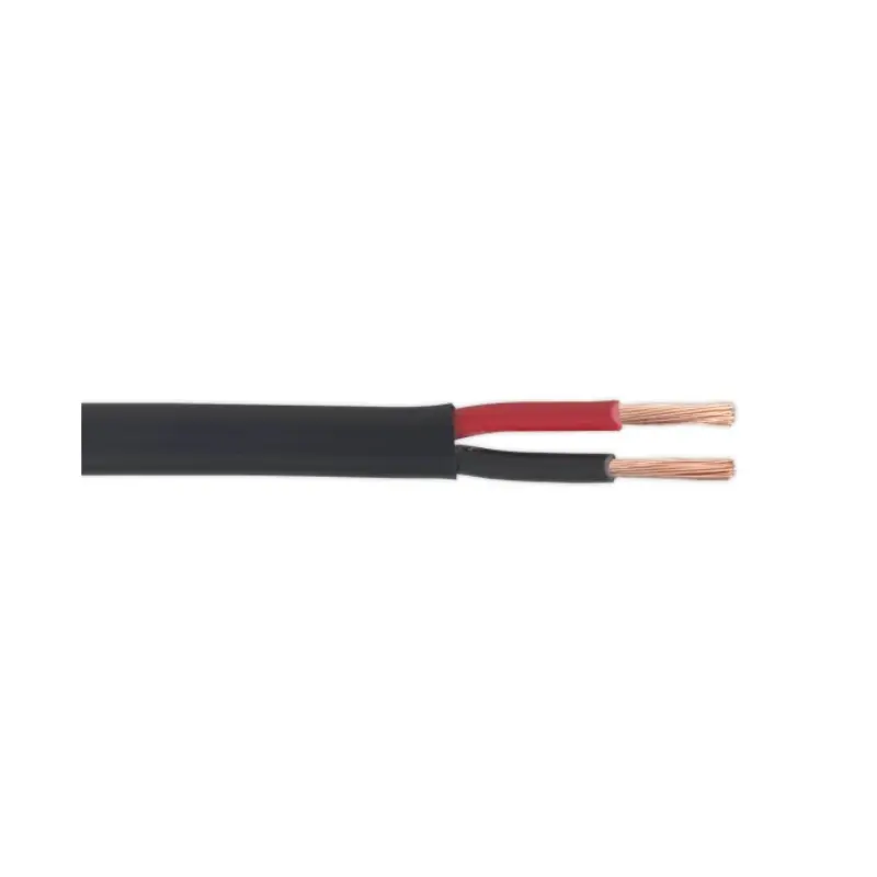 Sealey Automotive Cable Thick Wall Flat Twin 2 x 2mm 28/0.30mm 30m Black
